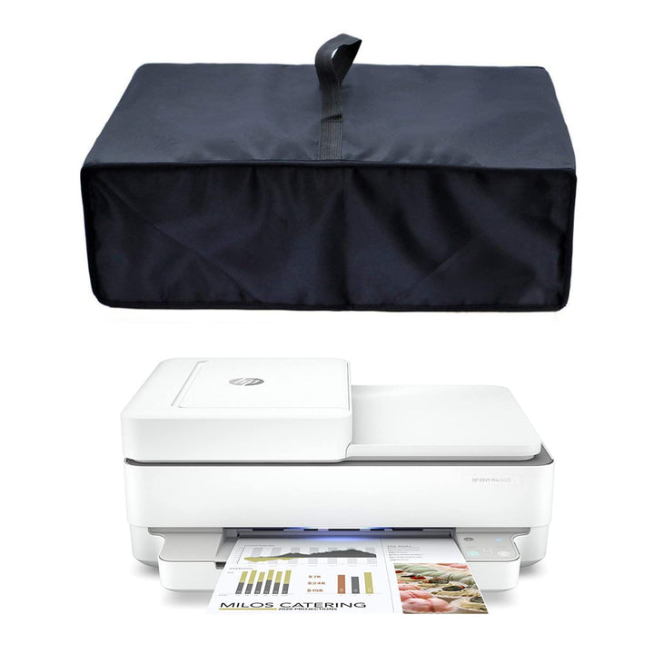 GLUK Premium Nylon Stoff Drucker Staubschutzhülle Hülle Kompatibel mit HP DeskJet 2710e/2720e/4120e