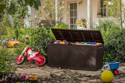 Koll Living Auflagenbox/Kissenbox 270 Liter 100% Wasserdicht mit Belüftung dadurch kein übler Geruch