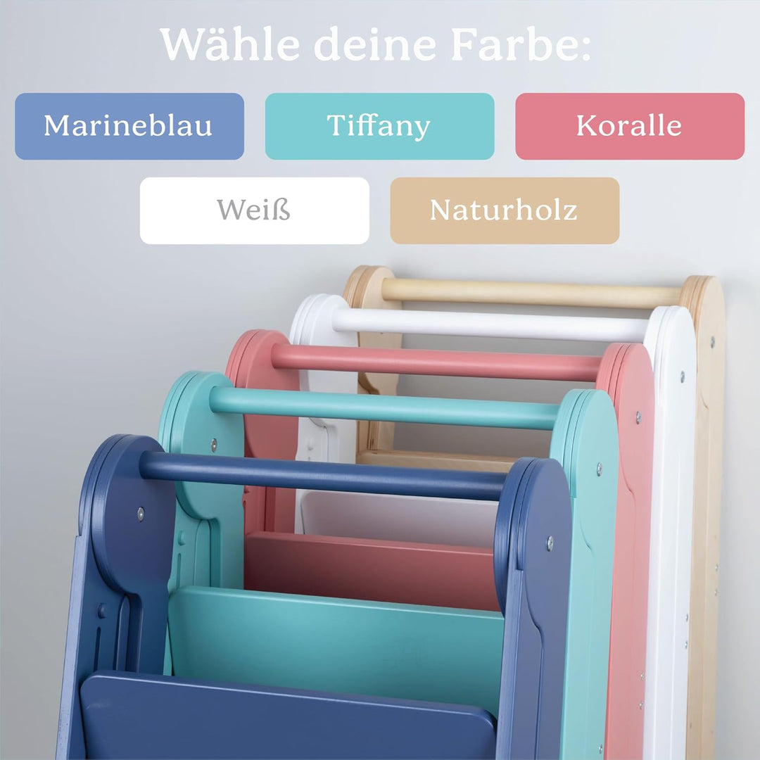 TOYBOX Lernturm Klappbar, Lernturm für Kinder, Höchste Sicherheit, Montessori Lernturm ab 1 Jahr, Kü
