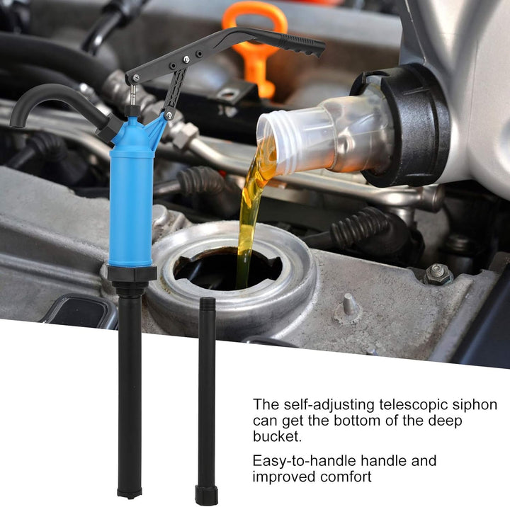 Handpumpe, 40 – 60 l/min, für Wasserpumpe, Öl, Kraftstoff, Schmiermittel usw.