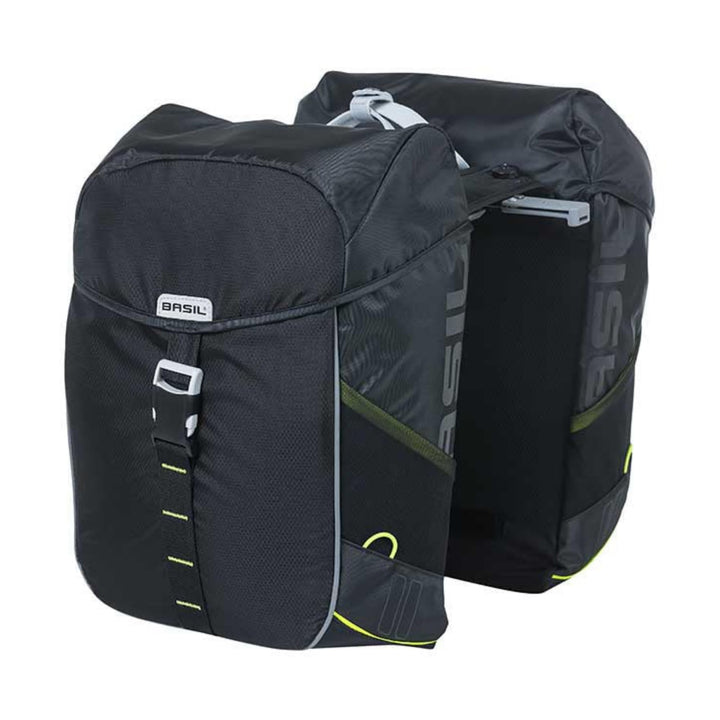 Basil Unisex – Erwachsene Mik Miles Doppelpacktasche, Schwarz, 29 Liter