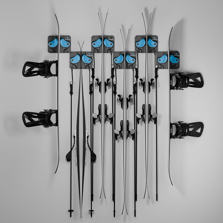Gravity Grabber Ultimate Ski &amp; Snowboard Wandhalterung - Passt zu jedem Ski/Snowboard - für Schadens