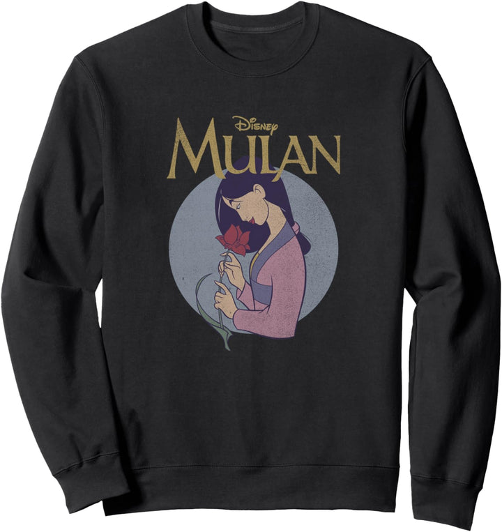 Disney Mulan Vintage Style Profile Logo C1 Sweatshirt