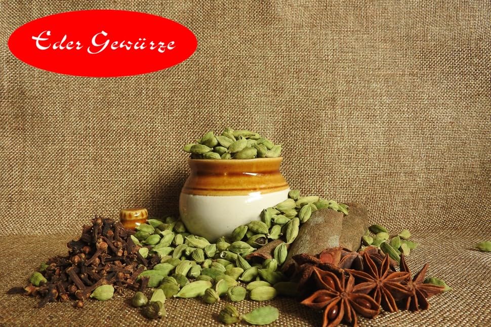 Eder Gewürze - Grüner Kardamom gemahlen - 1kg