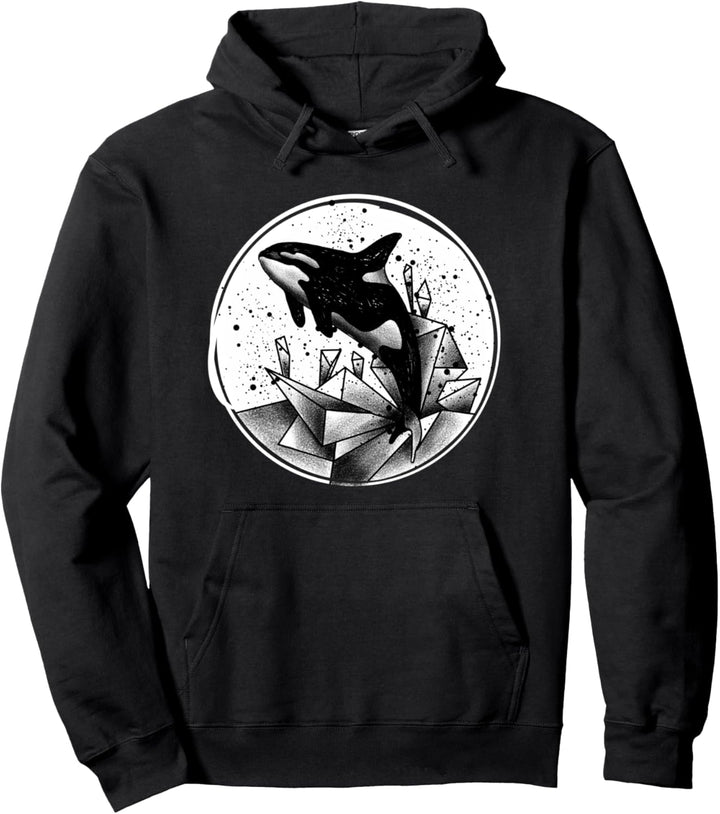 Killer Whale Orcas Sea Life Geschenk Pullover Hoodie