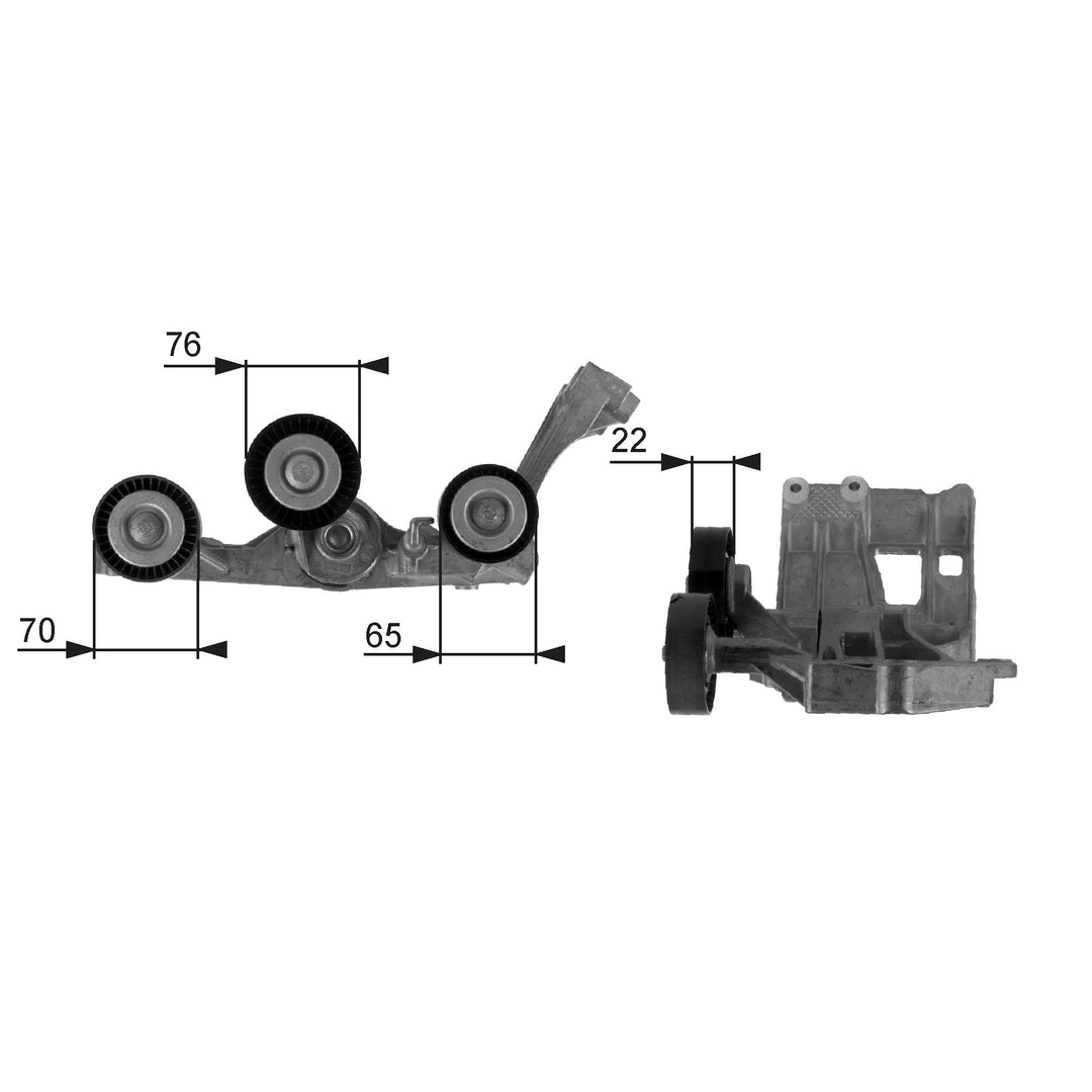 GATES DriveAlign Spannrolle T38429