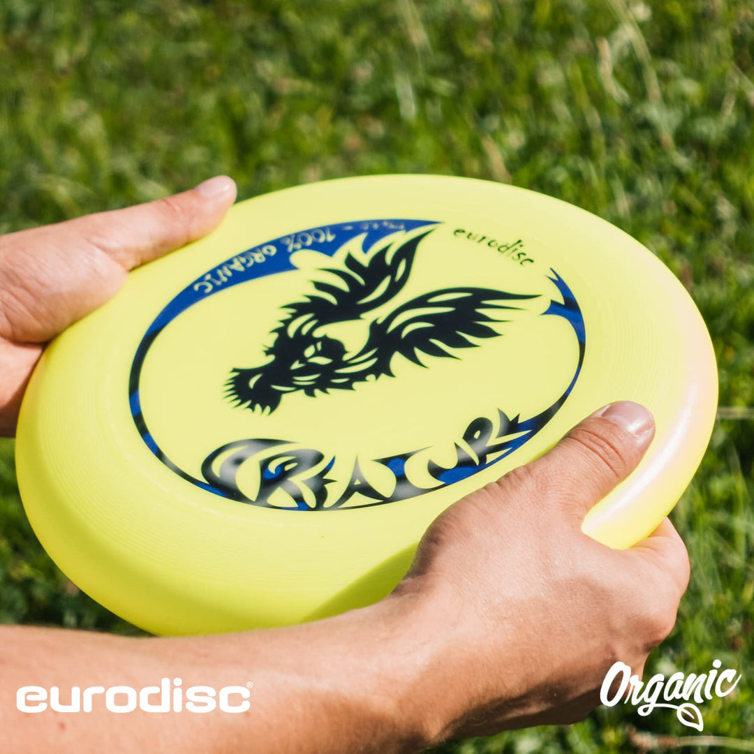 eurodisc 175g 4.1 Organic Ultimate Wettkampfscheibe - Sportfrisbee aus Bio-Kunststoff mit Wettkampfh