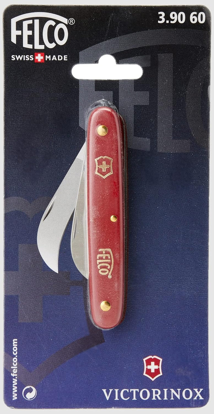 FELCO 3.90 60 Okulier- und Schneidmesser (Länge 100 mm, Klinge 57 mm, Schneidmesser für Pfropfungen,