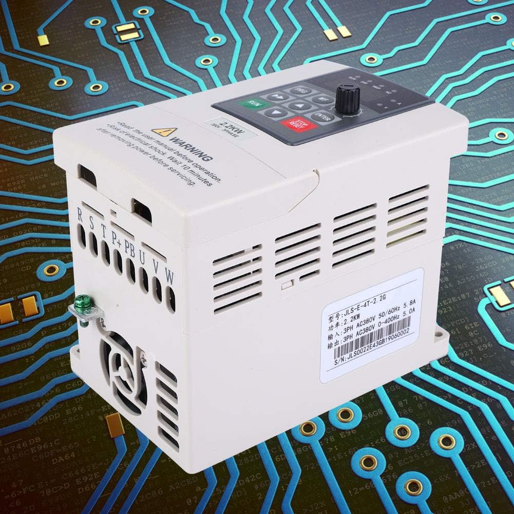 Frequenzumrichter, Frequenzumrichter mit 380 V, 2,2 kW VFD zur Steuerung der Motordrehzahl, 3-phasig