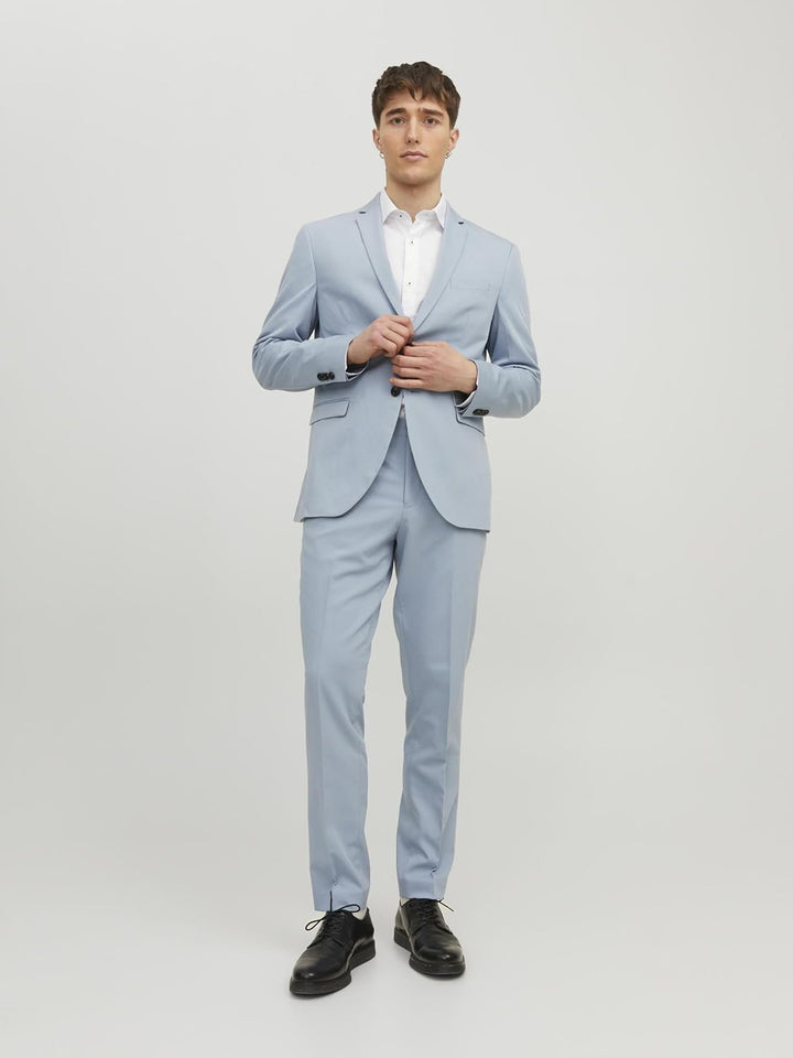 JACK &amp; JONES Herren Jprfranco Suit Noos Anzug 52 Ashley Blue/Fit:super Slim Fit, 52 Ashley Blue/Fit: