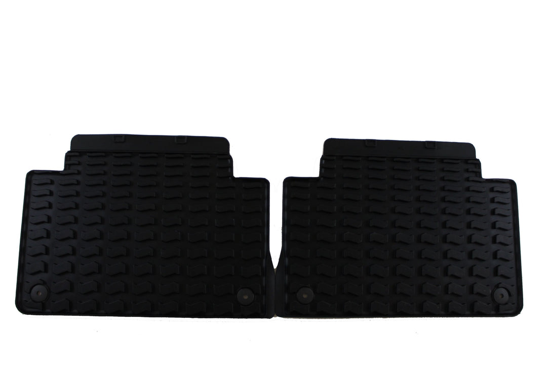 Audi 4L0061511041 Gummifussmatten Hinten, Schwarz, 2 Stück