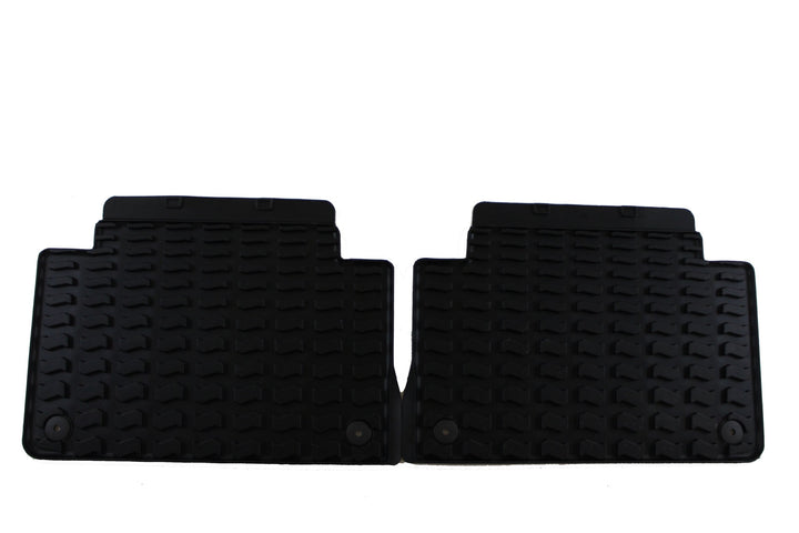 Audi 4L0061511041 Gummifussmatten Hinten, Schwarz, 2 Stück