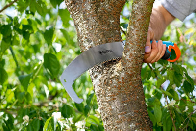 Gardena combisystem-Gartensäge 300 PP gebogen: Astsäge für optimale Astschnitte, Sägeblattlänge 315