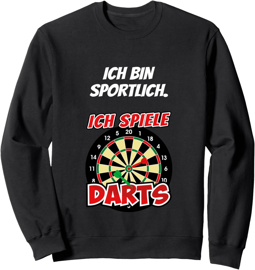 Dart Spruch Lustig Outfit 180 Darten Dartspieler Kostüm Hemd Sweatshirt
