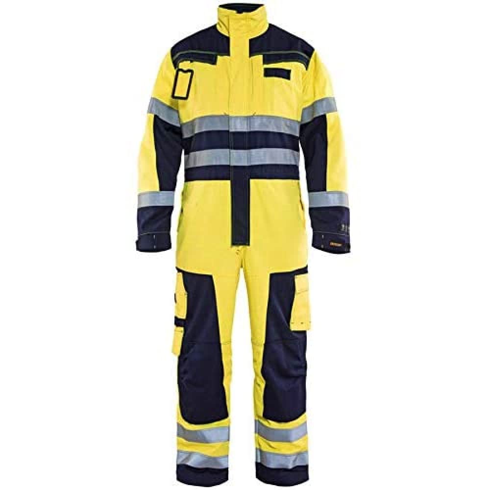Blaklader 63781514 MULTINORM-OVERALLS, Gelb/Marine, grootte D104, D104