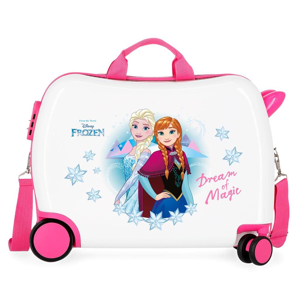 Disney Frozen Die Eiskönigin Dream of Magic Kinder-Koffer Mehrfarbig 50x38x20 cms Hartschalen ABS Ko