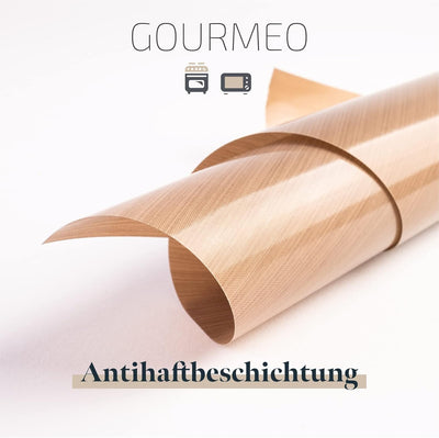 GOURMEO Dauerbackfolie (7er Set) – Teflon Antihaft Beschichtung – Dauerbackmatte, Backpapier, wieder
