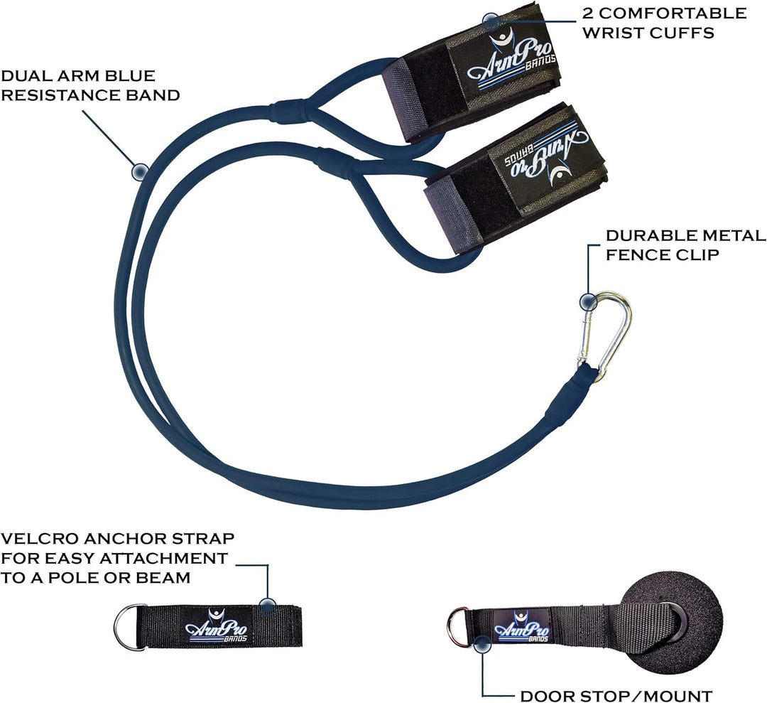 Arm Pro Bands - Widerstandstraining Bands für Baseball und Softball Armstärke und Konditionierung. E