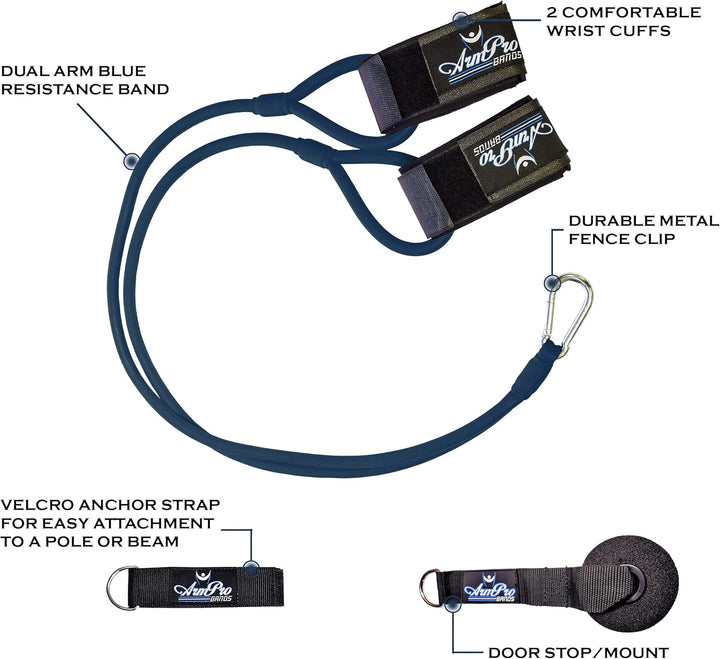 Arm Pro Bands - Widerstandstraining Bands für Baseball und Softball Armstärke und Konditionierung. E