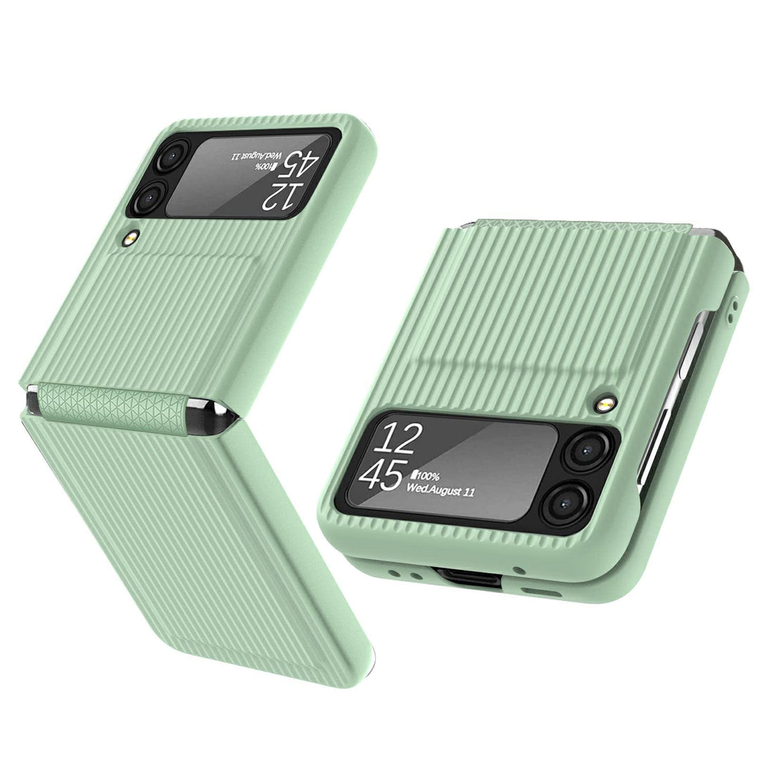 COQUE Galaxy Z Flip 3 5G Hülle,Ultradünne All-Inclusive Handyhülle mit Klappbildschirm,Faltbare Hand