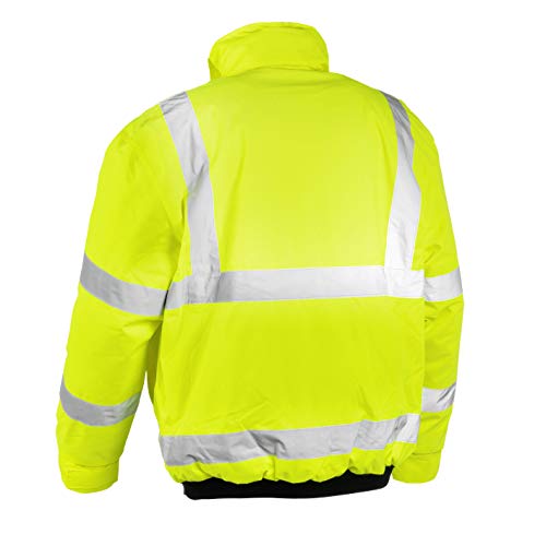 texxor Unisex Værdiler Warnschutz Pilotenjacke Whistler wasserdichte winddichte Arbeitsjacke gelb 3X