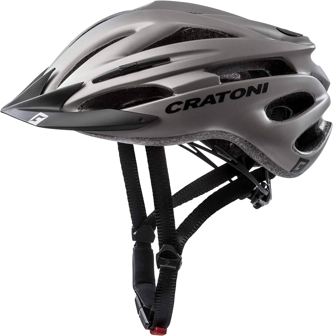 Cratoni Pacer+ Fahrradhelm L-XL (58-62 cm) anthrazit, L-XL (58-62 cm) anthrazit