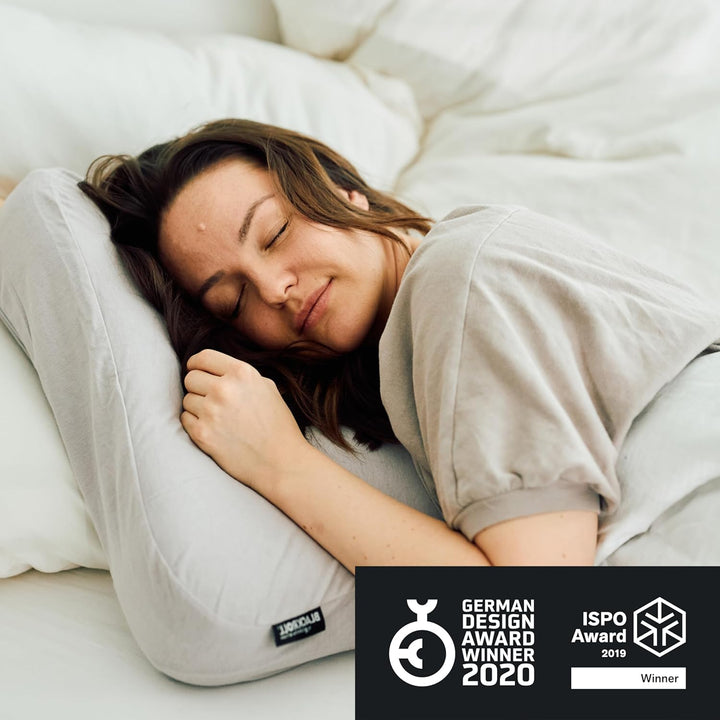 BLACKROLL® Recovery Pillow Set Climate (50 x 30 cm), Kissen mit zusätzlichem Climate-Bezug, ergonomi