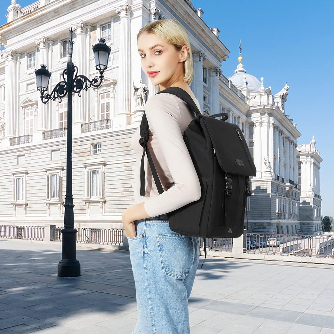 LOVEVOOK Rucksack Damen Herren 15.6 Zoll Laptop Rucksack Wasserdicht Schulrucksack Teenager Mädchen