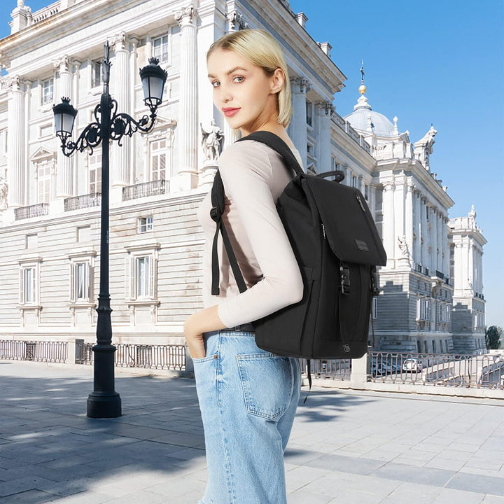 LOVEVOOK Rucksack Damen Herren 15.6 Zoll Laptop Rucksack Wasserdicht Schulrucksack Teenager Mädchen
