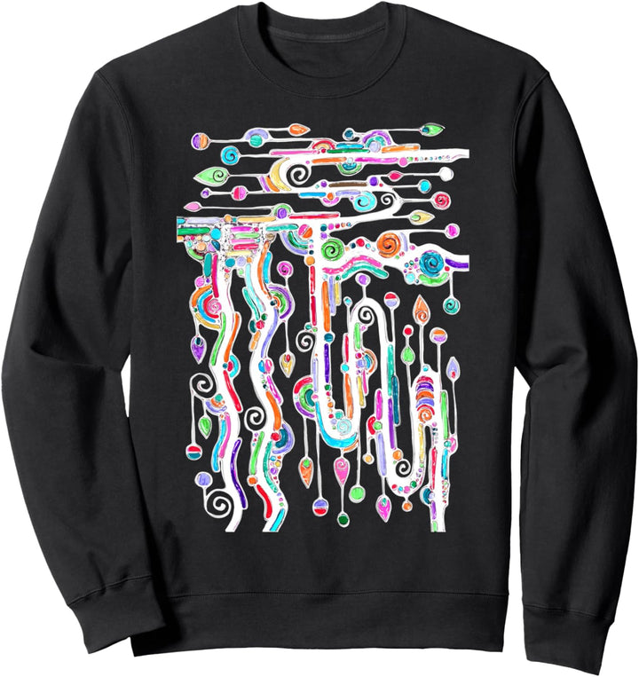 Sketching Fantasy Art - Lines Of Power 2 - Fan Fun Sweatshirt