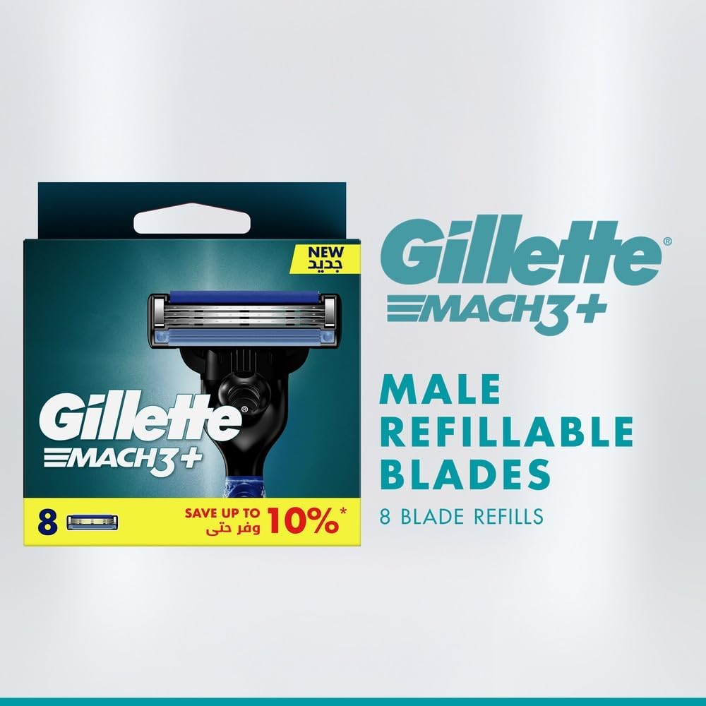 Gillette Mach3 Klingen , 8 Stück ( 1er Pack ) 1 stück (8er Pack), 1 stück (8er Pack)