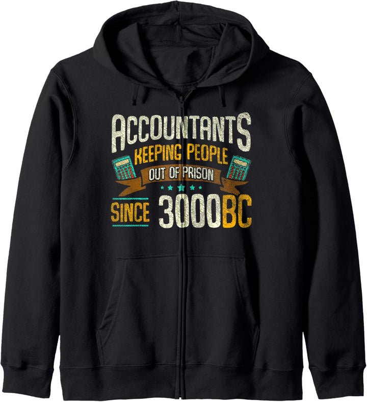 Funny CPA Accountants Kapuzenjacke