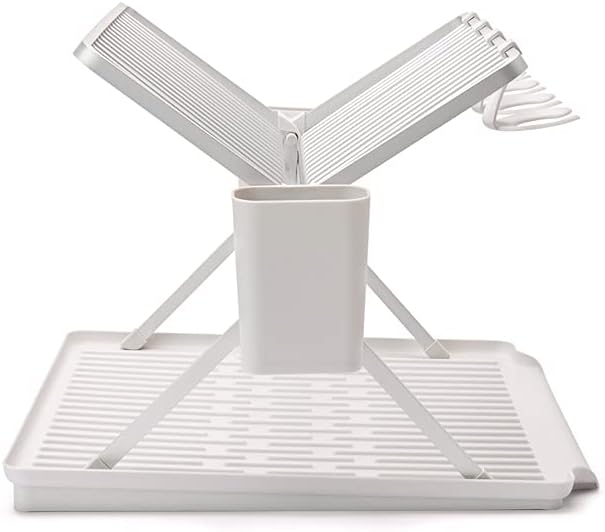 Brabantia Faltbares Gross Abtropfgestell, Metall Kunststoff, Light Grey L Light Grey, L Light Grey
