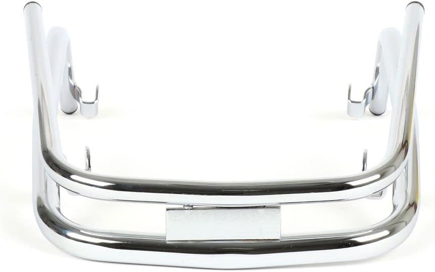 MOTO NOSTRA Stossstange vorne Doppelrohr chrom kompatibel für Vespa PX80-200, LML Star, Stella Ersat