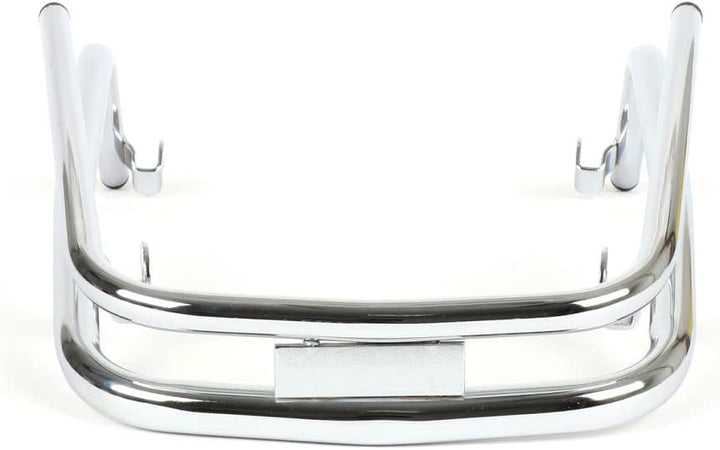 MOTO NOSTRA Stossstange vorne Doppelrohr chrom kompatibel für Vespa PX80-200, LML Star, Stella Ersat