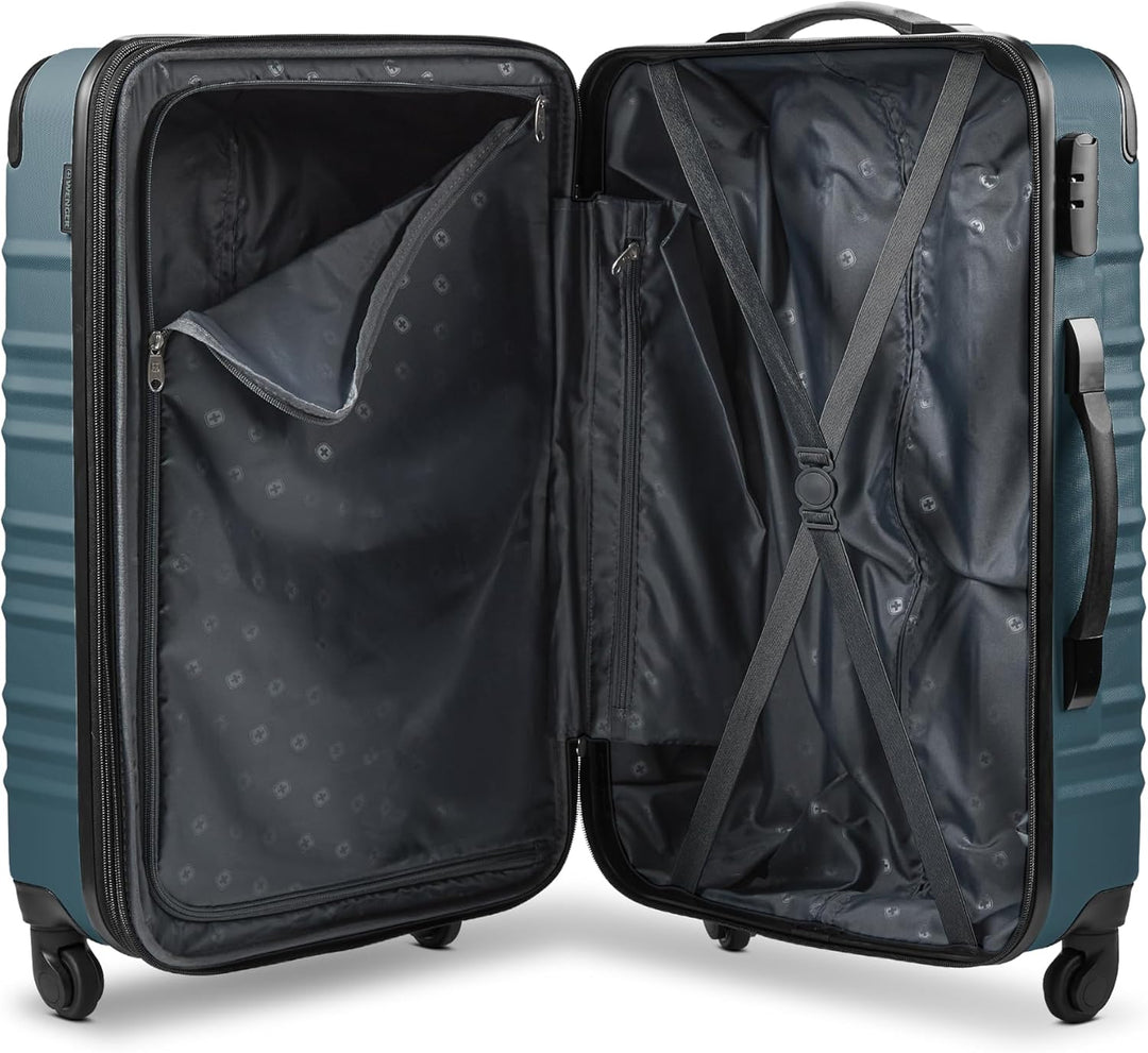 WENGER Check-in Koffer für Damen und Herren | mittelgrosser Trolley 46 x 26 x 65 cm aus hochwertigem