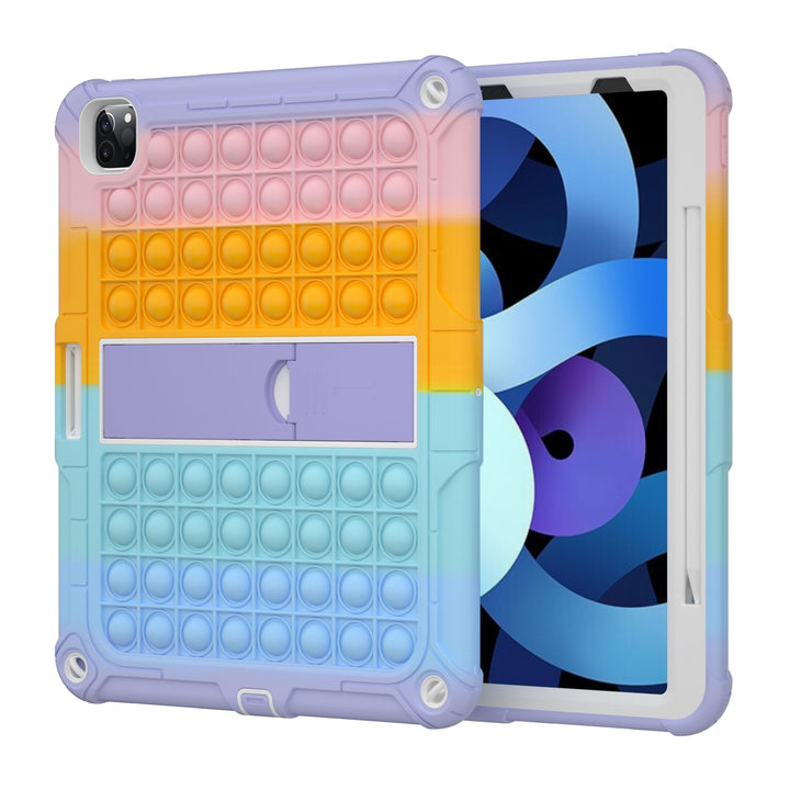 XZC iPad Pro 12.9 Hülle 2022 2021 2020 2018 Stossfeste Push Pop Fidget Hülle für iPad Pro 12.9 6th /