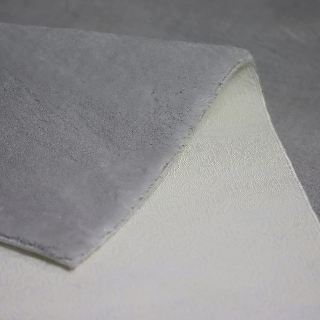 the carpet Relax – Superweiches Badezimmerteppich, Flauschige Badematte in Felloptik, rutschfest & W