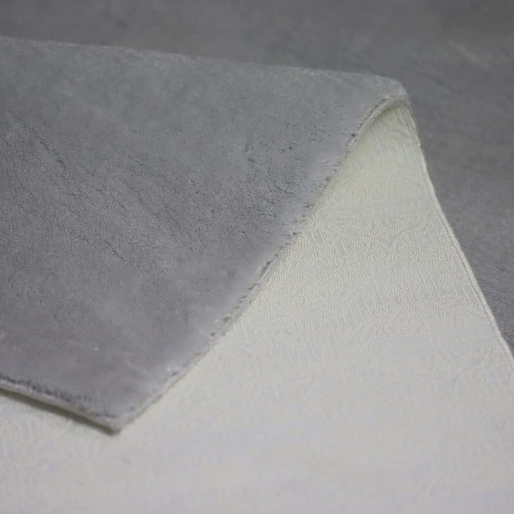 the carpet Relax – Superweiches Badezimmerteppich, Flauschige Badematte in Felloptik, rutschfest & W