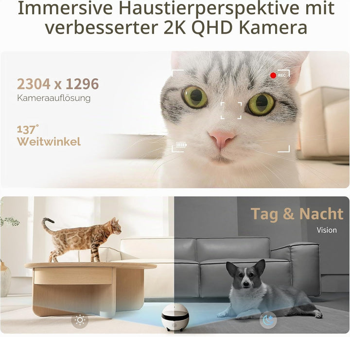 Enabot ROLA Mini Funny Pet Companion Robot