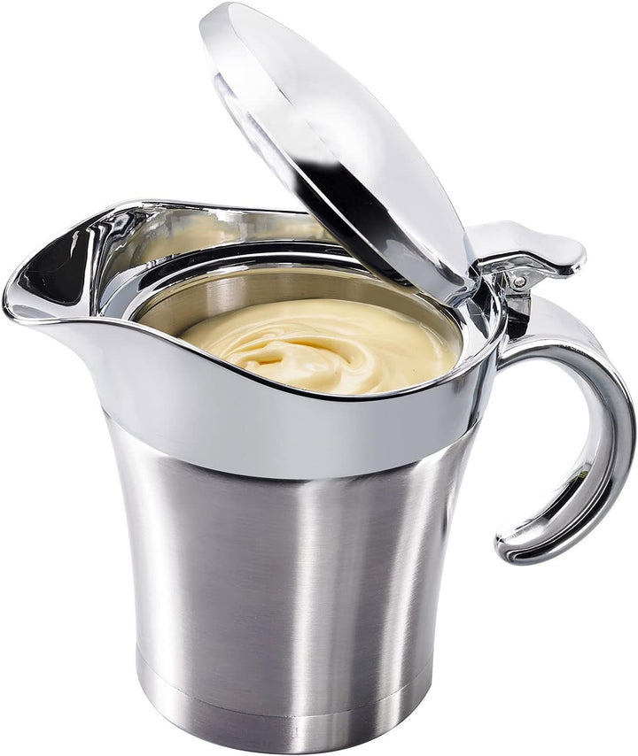 Westmark Sossen-Set, 2tlg., 1 Thermo-Sauciere mit Klappdeckel, 0,5 l + 1 Sossenkelle Gentle, Länge: