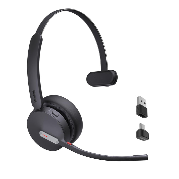 Yealink BH70 Mono Bluetooth Headset mit Mikrofon für Homeoffice, Microsoft Teams Zertifiziertes Blue
