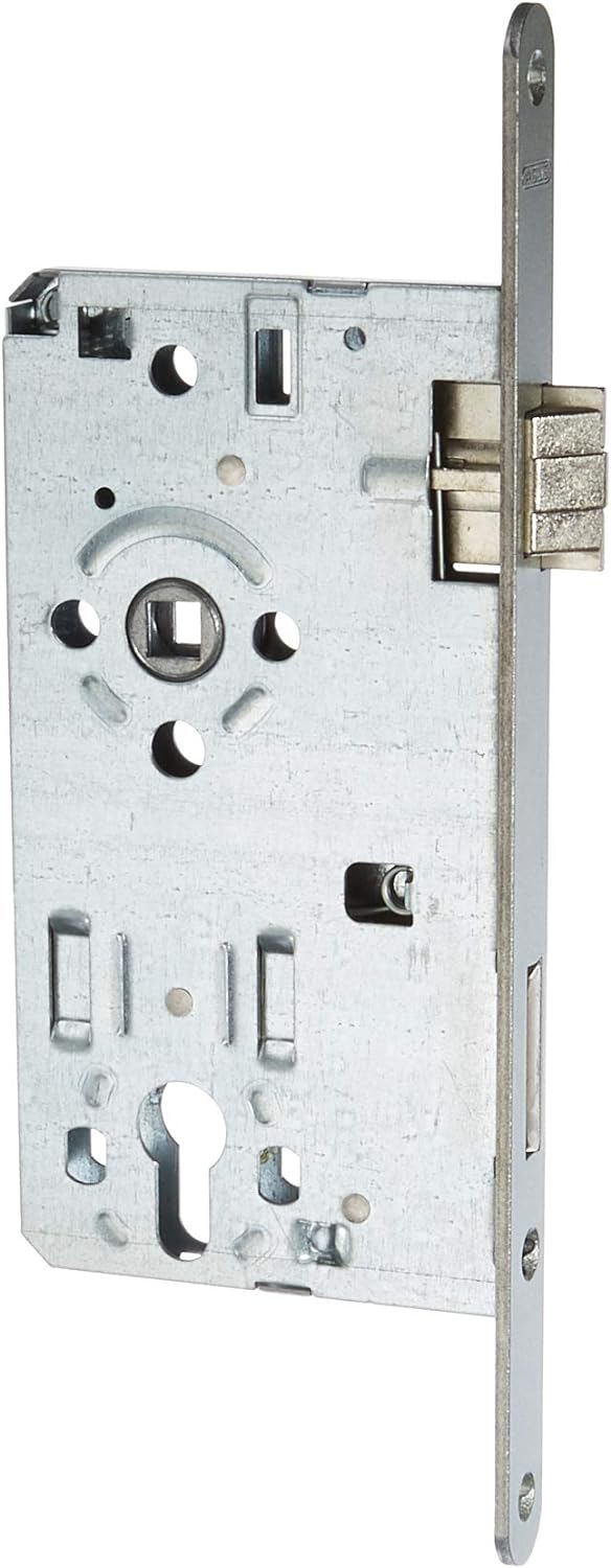 ABUS - Einsteckschloss für Haustüren ESHT PZ R S 65 92 20-61734, Silber DIN Rechts Silber, DIN Recht