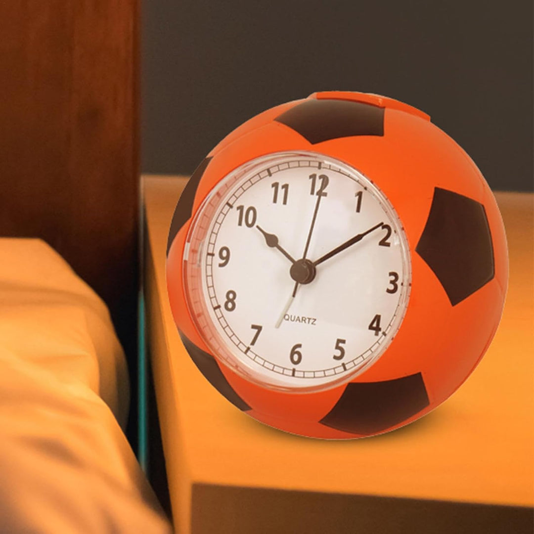 Digitaluhr für Schreibtisch, Schreibtisch-Digitaluhr,Fussballförmiger Wecker für Kinder | Nachttisch
