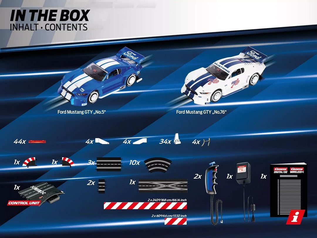 Carrera Rennbahn DIGITAL 132 Starter Set