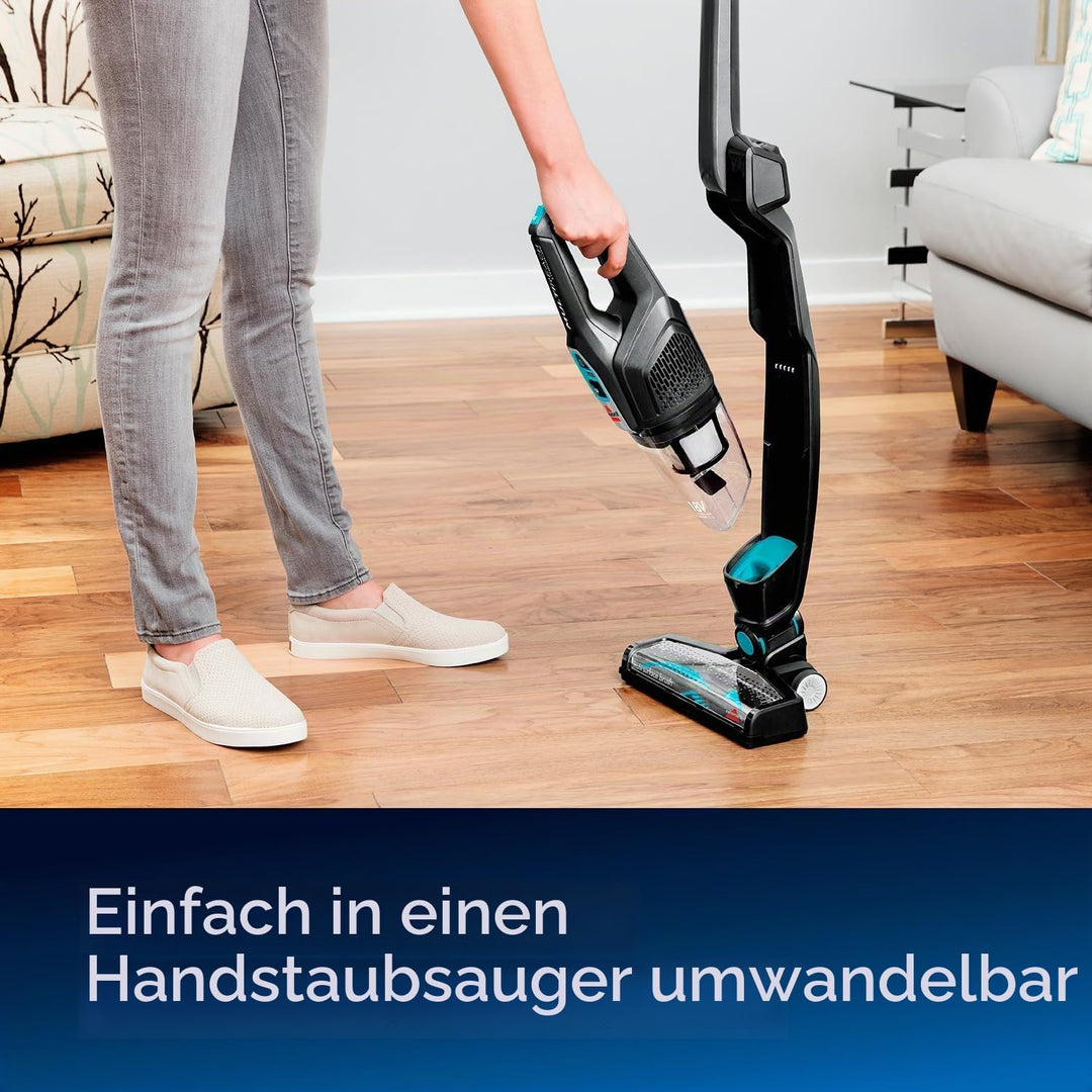 Bissell 2280N MultiReach Essential Stabstaubsauger mit abnehmbarem Handstaubsauger, kabellos, beutel