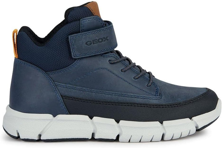 Geox Jungen J Flexyper Boy Sneaker 30 EU Navy, 30 EU Navy