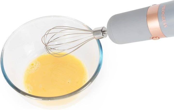 Progress EK2827PGRYPMDIRLG Shimmer 3 In 1 Blender Set, Hand Held Whisking, Blending & Chopping Funct