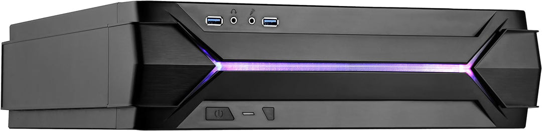 SilverStone SST-RVZ03B - Raven Mini-ITX Gaming Computer Gehäuse, RGB, schwarz, SST-RVZ03B