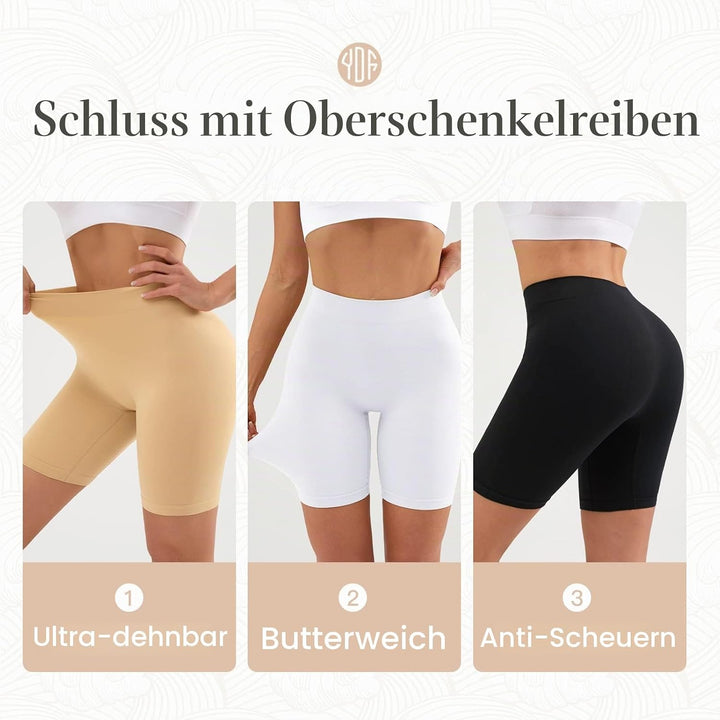 YADIFEN Radlerhose Damen Kurz Unterhose Hotpants Damen Boxershorts Damen Lange Frauen Panties Unterw